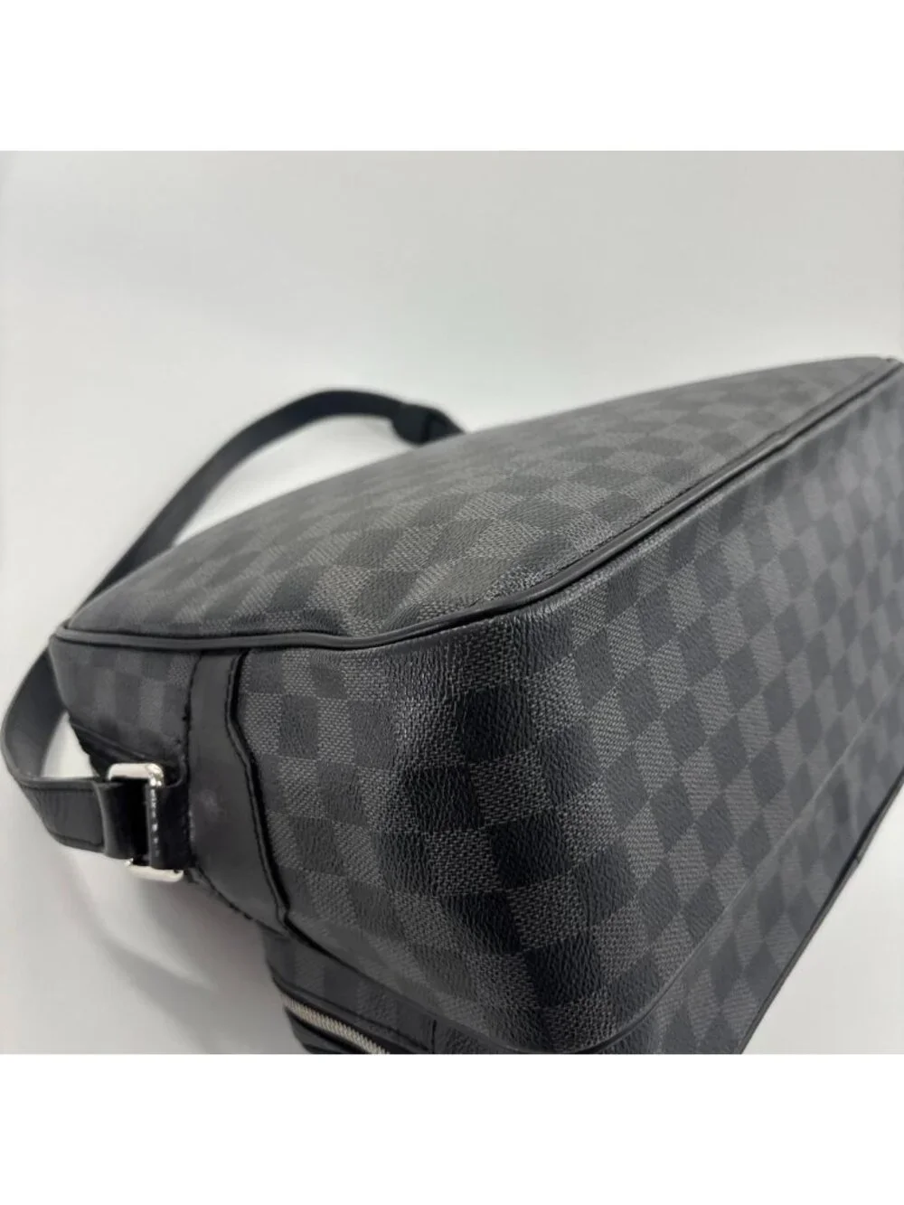 Louis Vuitton Damier Graphite Io Shoulder Bag Black